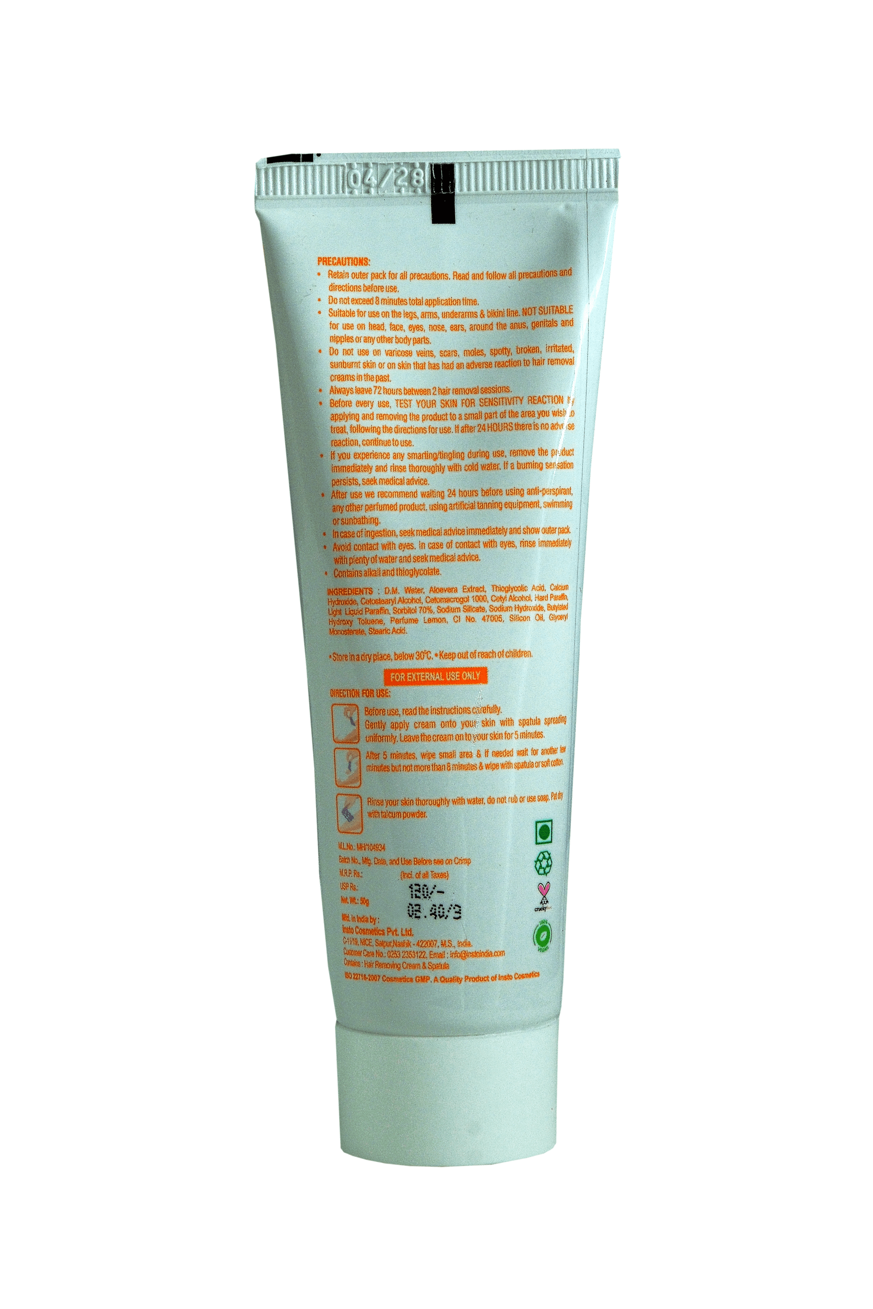 Marble Touch Hair Removing Cream - Image 2